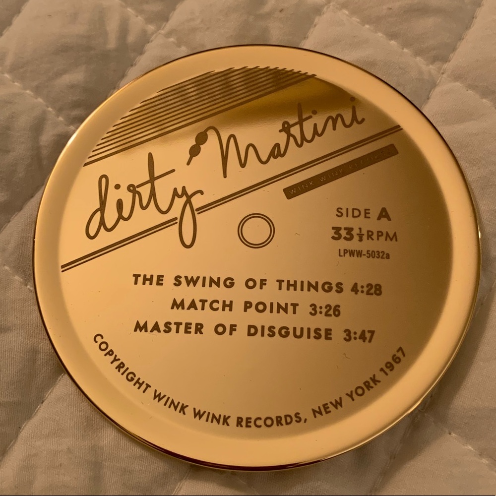 NIB Kate Spade Two of a Kind Set of 4 coasters